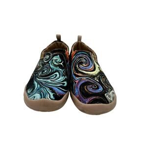 UIN Footwear Womens Starry Night II Slip on Shoes 5 Spain Original Design Brand